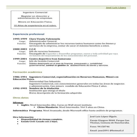Curriculum Vitae