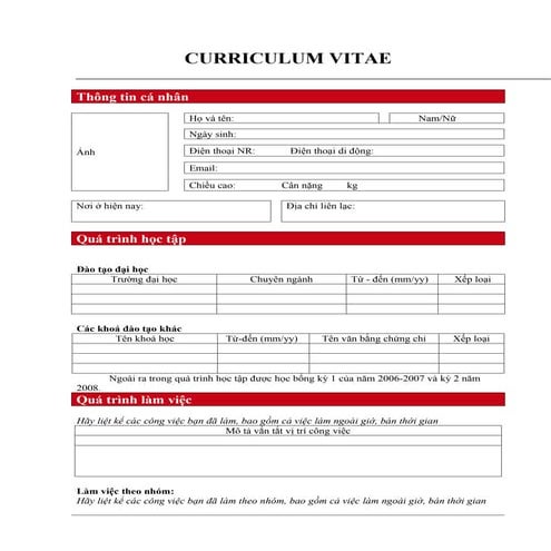 Cv | DOC