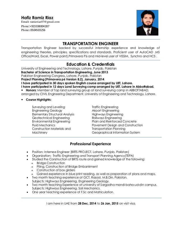 geotechnical engineer cover letter