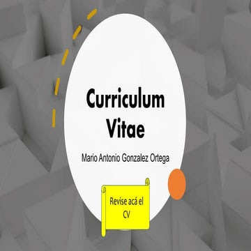 Curriculum interactivo en Power Point