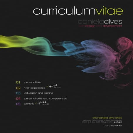 Curriculum Viate + Portfolio (Updated January 2011)