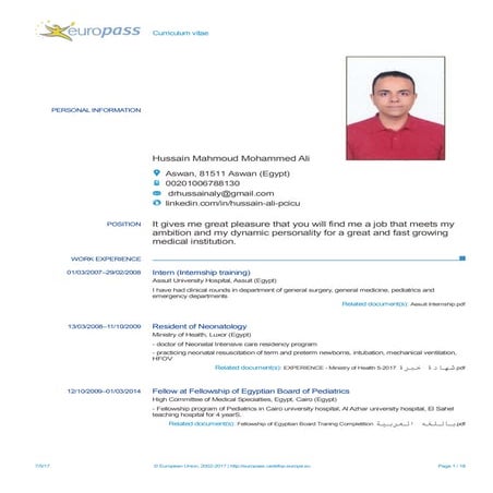General practitioner CV | PDF