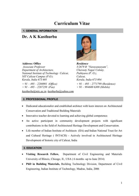 resume for teacher in india