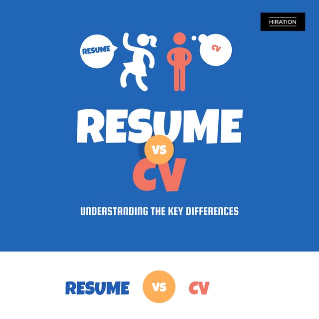 CV vs Resume Infographic What is the difference and what should you choose? PDF