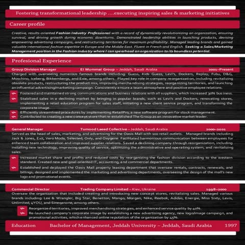 CV Format | PDF