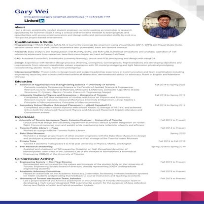 Resume v5 | PDF