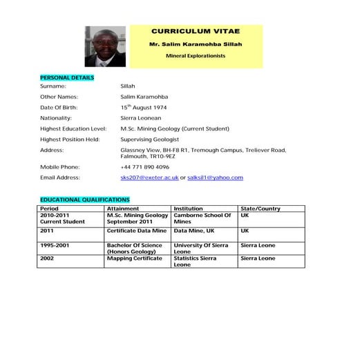 Cv 2 | PDF