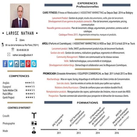 CV Nathan Berard - Alternance 2018 | PDF