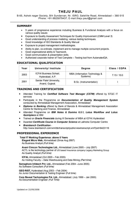 Cv 23092008