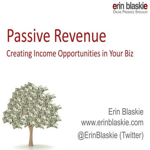 Passive Revenue for Your VA Business