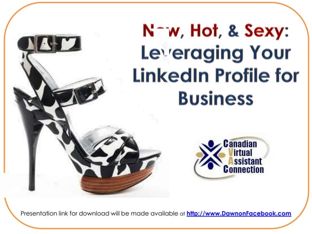 Linkedin: Leveraging Your Profile - CVAC - Canadian Virtual Assistant Connect...