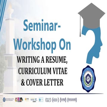 Curriculum Vitae and Resume Writing 2024