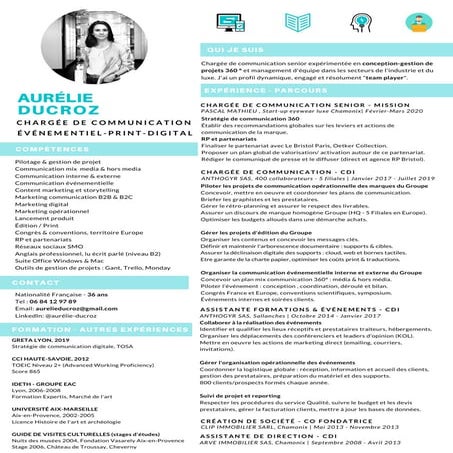 Cv guy ros français | DOC