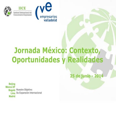Jornada Internacionalización México 25 junio