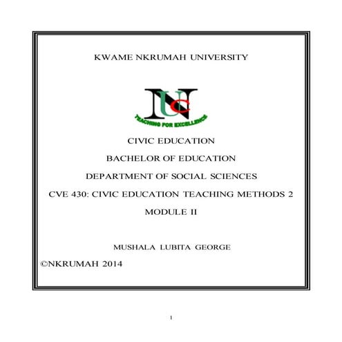 Cve 430 module ii draft