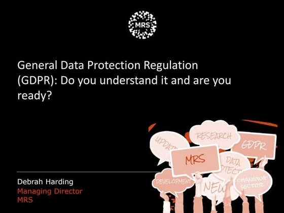 Presentation on GDPR | PPTX