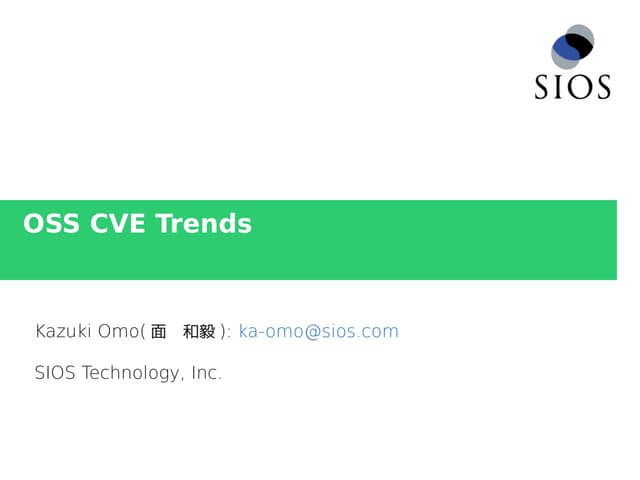 Cve trends 20170531