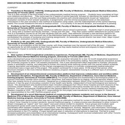 Educational Innovations in the Past 5 Years | PDF