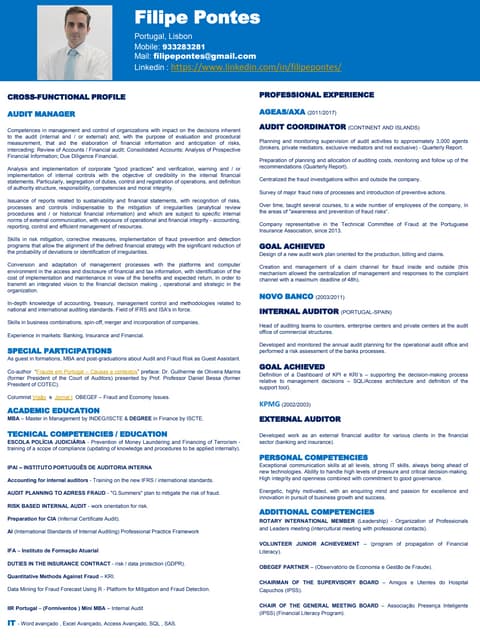CV | Filipe Pontes 