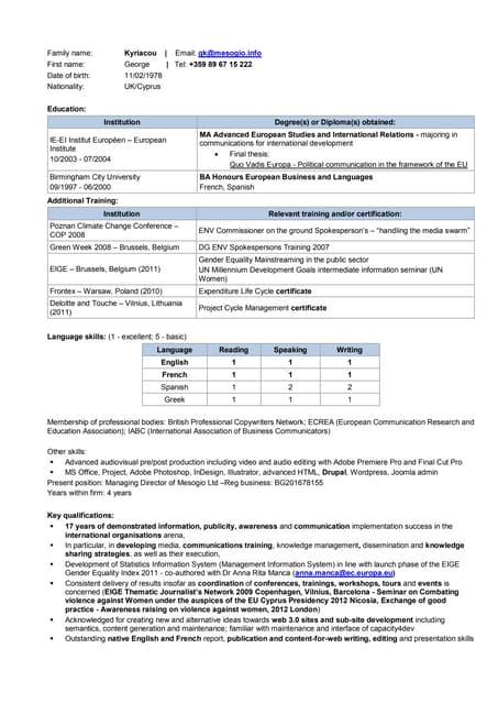Cv g kyriacou_senior_commsexpert_may2018