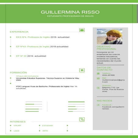 Cv guillermina risso