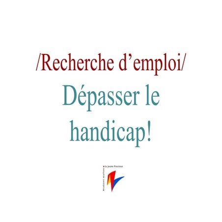 CV EMPLOI et Handicap REALIZ François Meuleman