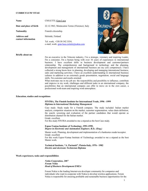Cv Luca Cioletti Eng