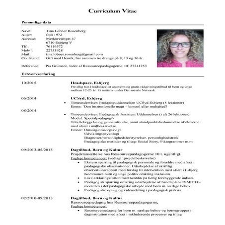 Cv oktober 2015