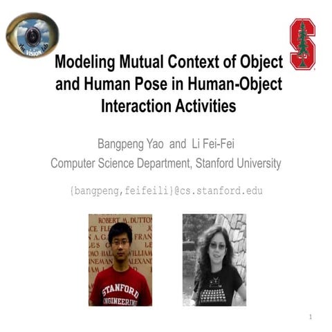 CVPR2010: modeling mutual context of object and human pose in human-object in...