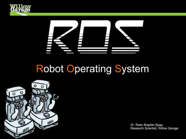 Cvpr2010 open source vision software, intro and training part vi robot operat...