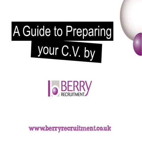 CV Preparation