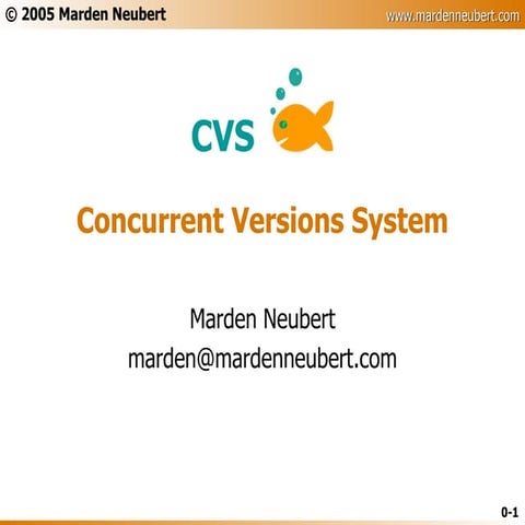 CVS - Slides Parte 0 - Sobre o Curso