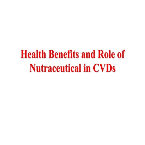 Nutaceuticsls herbal drug technology CVS, cancer.pptx