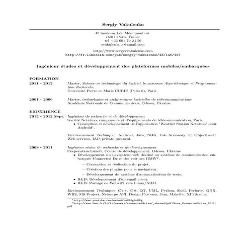 CV Sergiy Vakulenko