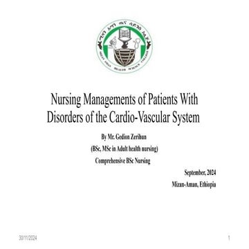 CVS for nursing presentations to download