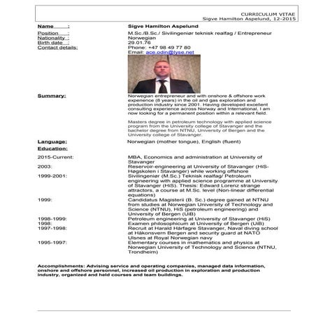 CV Sigve Hamilton Aspelund 122015 SV