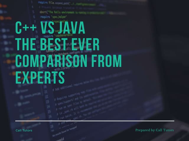 C++ vs java which is best for future | PPT