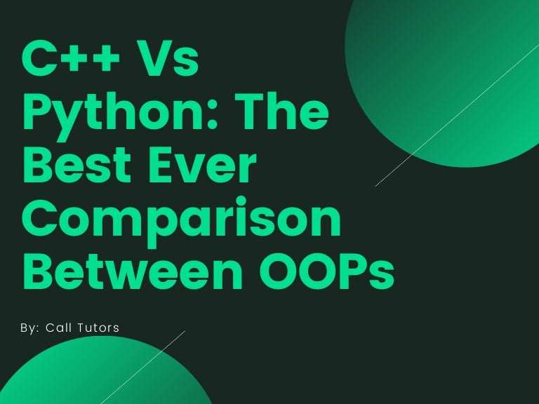 C++ vs python the best ever comparison