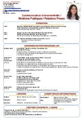 Exemple de CV attache de recherche clinique