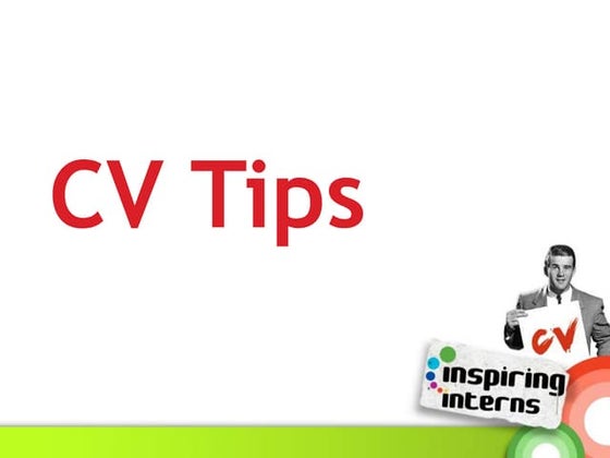 Make your CV better | PPT