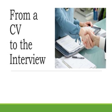 Cv vs resume