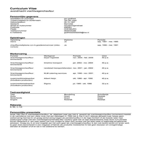 Cv Werk.Nl Augustus 2011