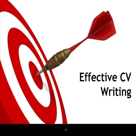 CV writing with effective impression
