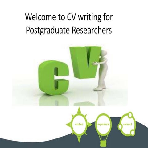 CV Writing for Postgraduate Researchers