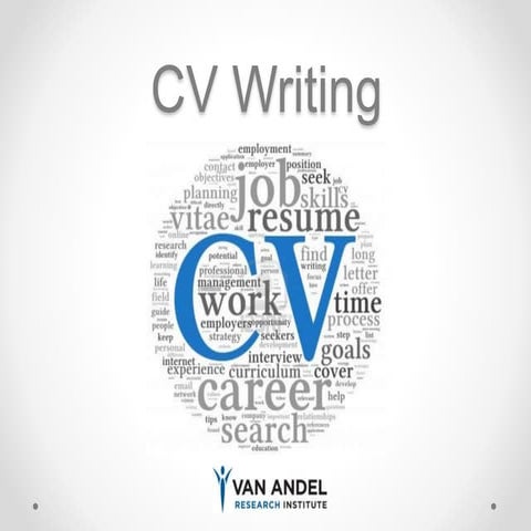 Cv vs Resume Writing Presentation   11-19-2015