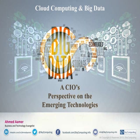 Cw13 cloud computing & big data by ahmed aamer
