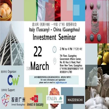 Discover Tuscany - Business opportunities for SMEs and visa options for investors and entrepreneurs