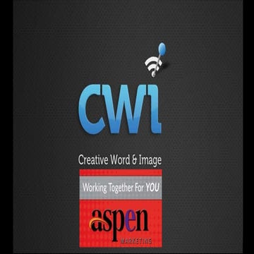 CWI and Aspen: Retro Franchise Location Integrated Marketing