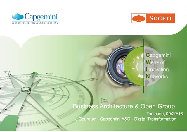 Cwin16 tls-capgemini-business-architecture-open-group-2016