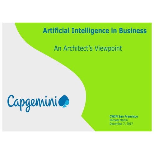CWIN17 san francisco-ai implementation-pub
